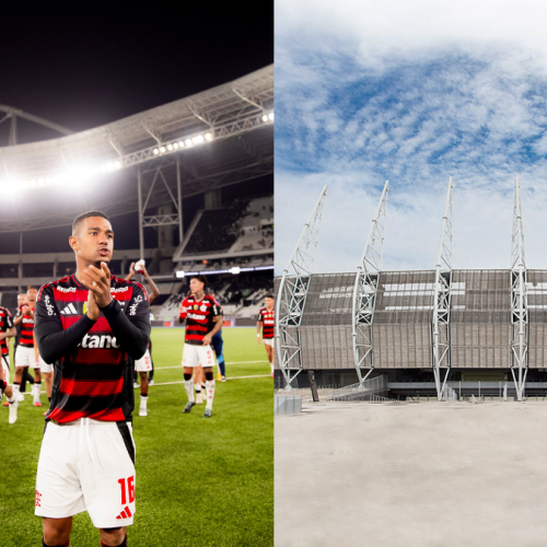 Flamengo pode alcançar marca surreal na Arena Castelão em jogo contra o Fortaleza