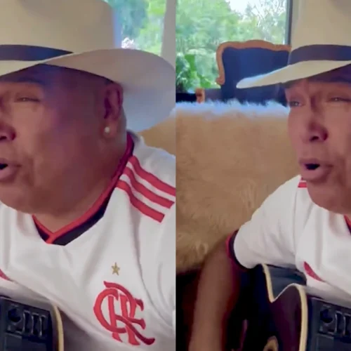 Flamengo presta homenagem ao cantor Rick, que faleceu após acidente de helicóptero