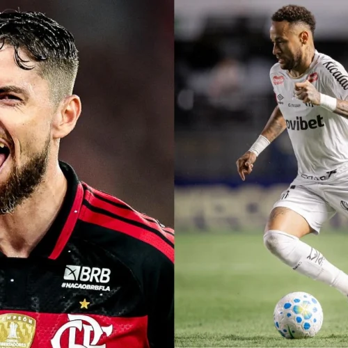 Flamengo provoca Neymar após vitória em jogo contra o Santos