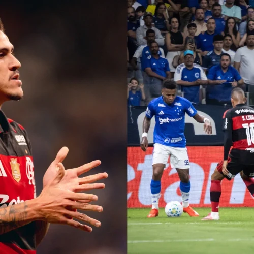 Flamengo sai na frente, mas deixa Cruzeiro empatar no Brasileirão