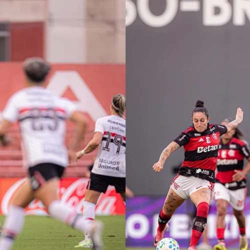 Flamengo sofre virada do São Paulo e sai atrás por vaga na final do Brasileirão Feminino