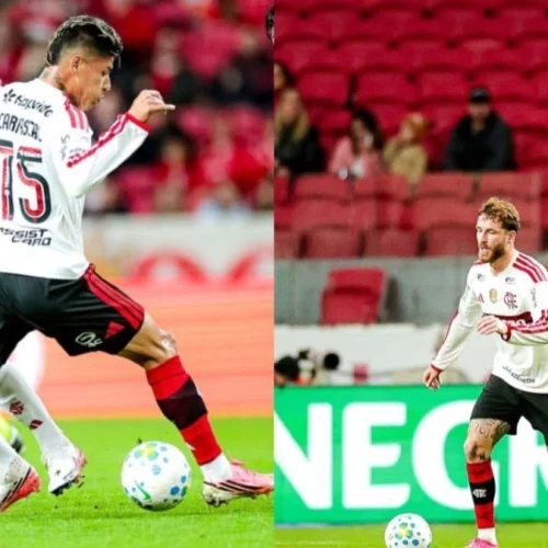 Flamengo tem atuação apática, mas acha gol no fim e empata com o Internacional pelo Brasileirão