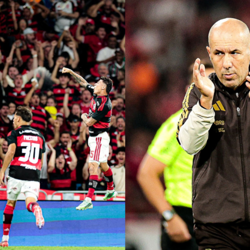Flamengo vence o Fluminense e mantém liderança do Brasileirão