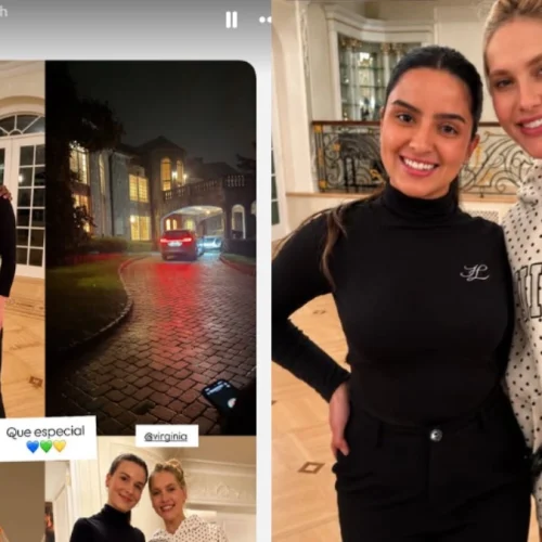 Fotos de Virginia em mansão de Vini Jr. agitam a web após a Copa