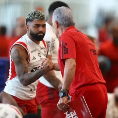 Gabigol e Tite