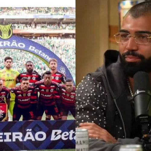 Gabigol endossa discurso do Flamengo e cutuca Palmeiras