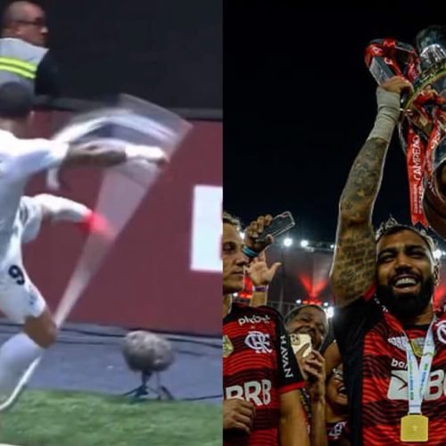 Gabigol rebate provocação do Atlético-MG e resgata conquista pelo Flamengo