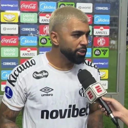 Gabigol repete feito de Romário e cita o Flamengo