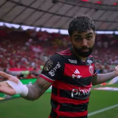 Gabigol usa título do Flamengo para rebater provocação do Atlético-MG