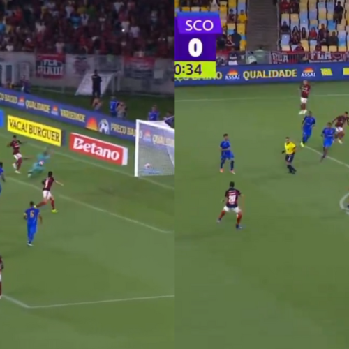 Gol do Flamengo! Paquetá faz jogada genial e Pedro faz o 2º gol do Flamengo x Sampaio Corrêa; veja vídeo