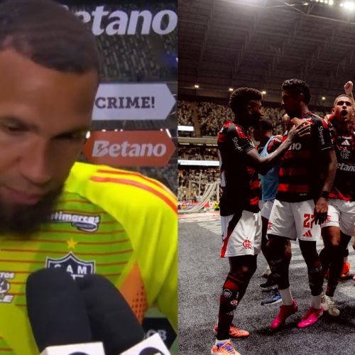 Goleiro do Atlético-MG lamenta empate com o Flamengo e dispara: “Não foi o suficiente”