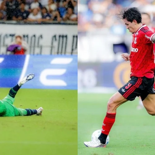 Goleiro do Remo revela reação de Pedro após 'milagre' em jogo do Flamengo