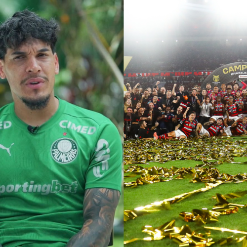 Gómez explica atitude do Palmeiras após título do Flamengo na Libertadores