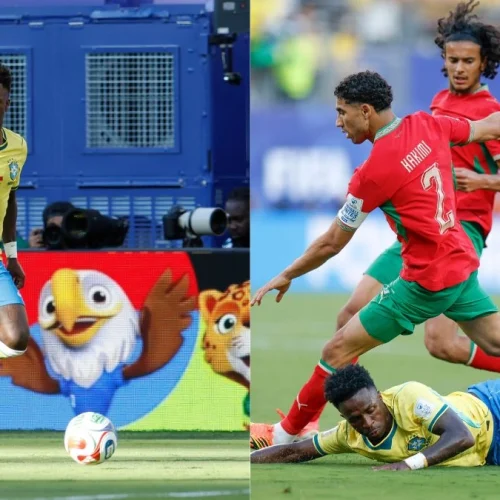 Ibrahimovic cobra expulsão de jogador do Marrocos em jogo do Brasil