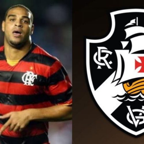 Ídolo do Flamengo, Adriano Imperador se compara a jogador do Vasco