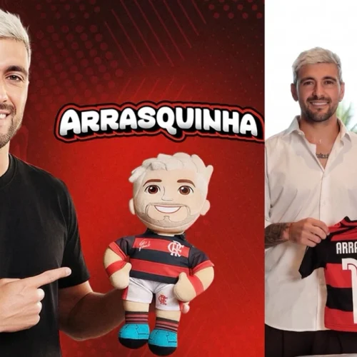 Ídolo do Flamengo, Arrascaeta apresenta personagem que apoiará o futuro de jovens jogadores; entenda