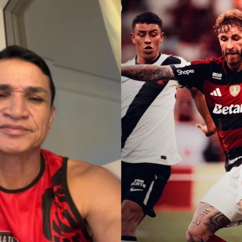 Ídolo do Flamengo ironiza comemoração do Vasco