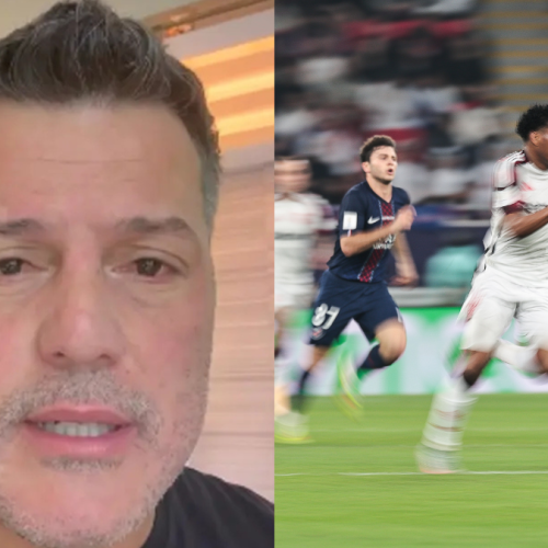 Ídolo do Flamengo se emociona em discurso após Mundial