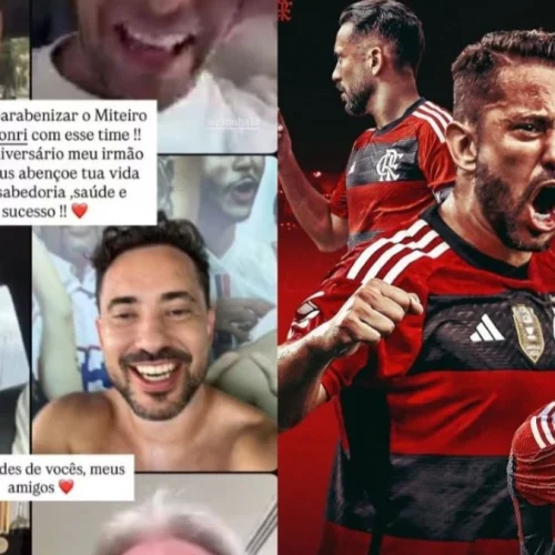 Ídolos do Flamengo surpreendem Everton Ribeiro