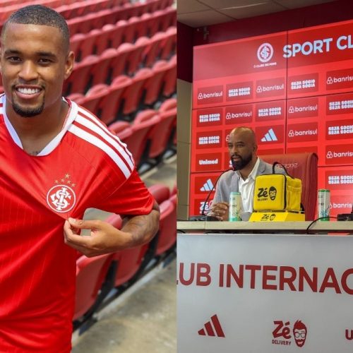 Internacional anuncia reforço para jogo contra o Flamengo, pelo Brasileirão