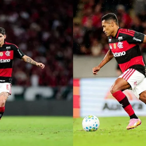 Jardim fala sobre disputa de posição entre Alex Sandro e Ayrton Lucas no Flamengo