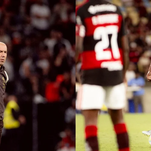 Jardim rasga elogios a jogador do Flamengo, mas lamenta "sacrifício"