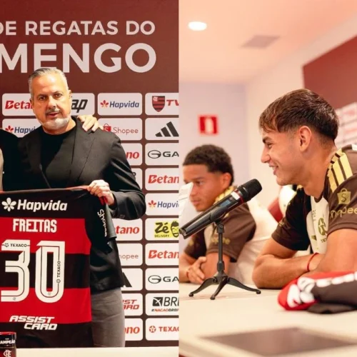 Joaquín Freitas comemora chegada ao Flamengo e fala sobre saída do River Plate