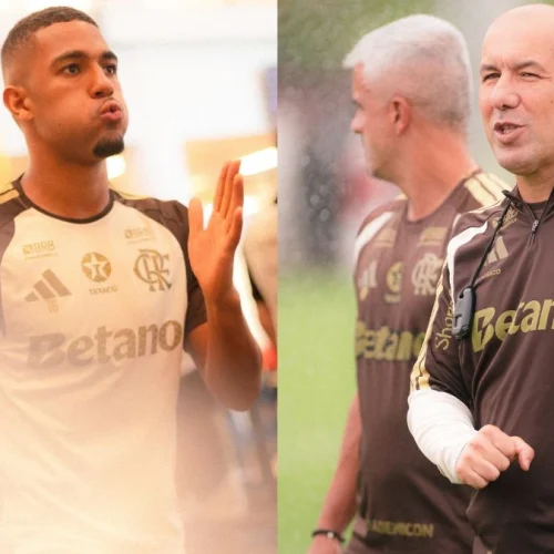 Joel Santana 'perde a linha' com Jardim por escalação de Samuel Lino