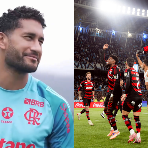 Jogador afastado pelo Flamengo ironiza final da Libertadores