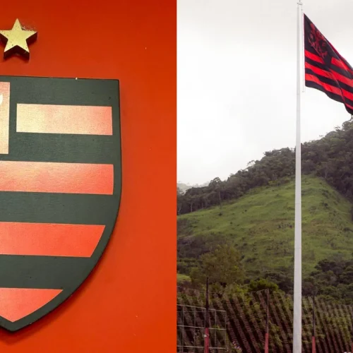 Jogador comemora retorno aos gramados após jogo do Flamengo