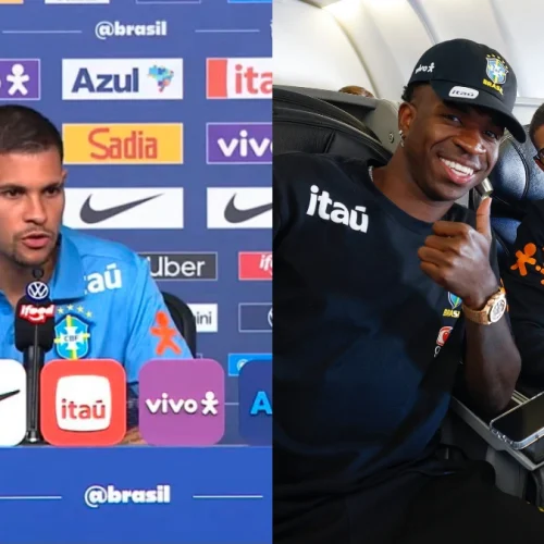 Jogador de time inglês defende Vini Jr e dispara contra críticas à Seleção Brasileira: "Querem aparecer"