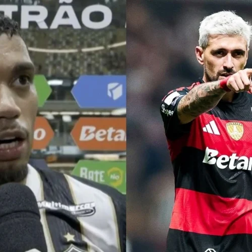 Jogador do Atlético-MG dá forte declaração após goleada do Flamengo pelo Brasileirão