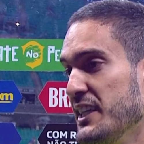 Jogador do Bahia pede desculpa aos torcedores após derrota para o Flamengo
