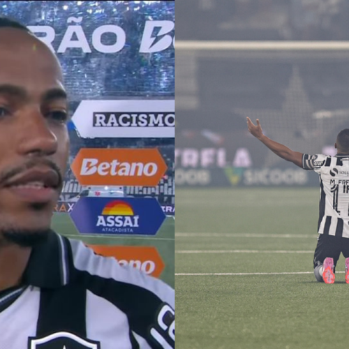 Jogador do Botafogo dá discurso inesperado após derrota para o Flamengo