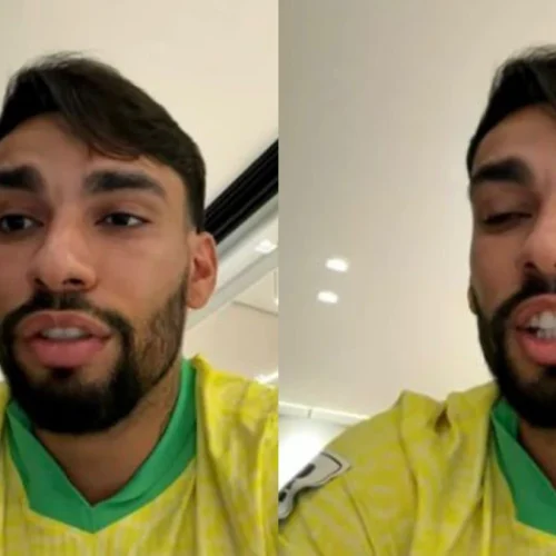 Jogador do Flamengo dá boas-vindas a ex-Fluminense