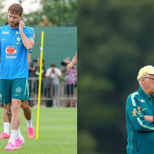 Jogador do Flamengo espera estrear na Copa em jogo do Brasil x Japão