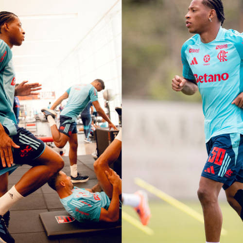 Jogador do Flamengo surpreende e apresenta nova 'versão' em treino