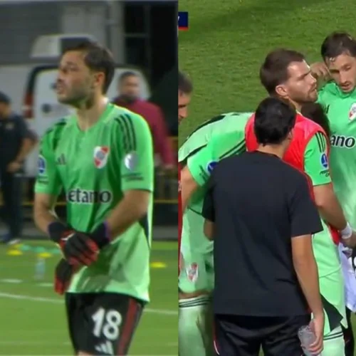 Jogador do Flamengo vira goleiro após expulsão