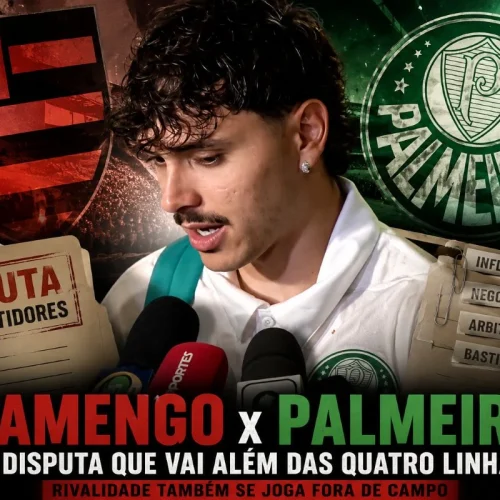 Jogador do Palmeiras desabafa sobre ‘guerra’ com o Flamengo