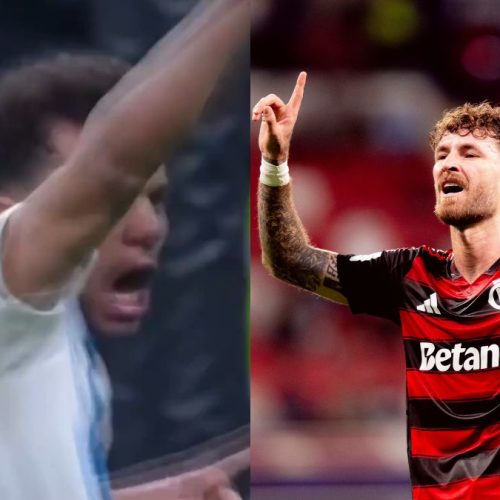 Jogador do Pyramids 'perde a linha' após derrota para o Flamengo