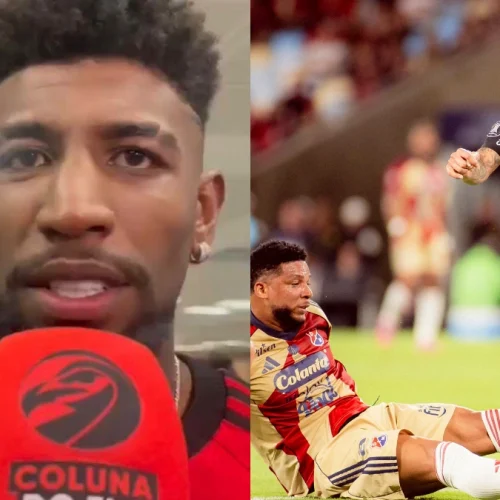 Jogador perdoa atitude de Carrascal em jogo do Flamengo na Libertadores