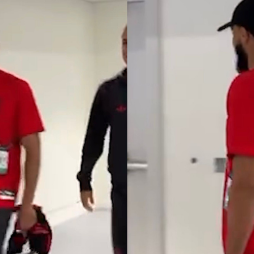 Jogador tem reação curiosa ao ser questionado sobre saída do Flamengo