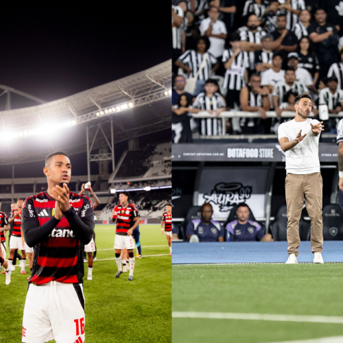 Jogadores do Flamengo apostam em briga da torcida do Botafogo