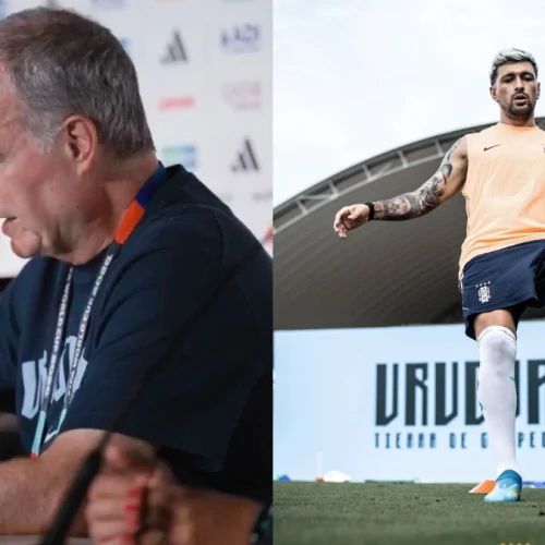 Jogadores marcam reunião com Bielsa e cobram explicações sobre lesão de Arrascaeta no Uruguai