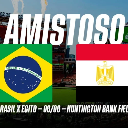 Jogo do Brasil hoje - Brasil x Egito