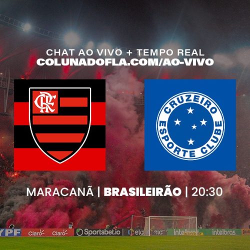 Jogo do Flamengo hoje - Flamengo x Cruzeiro