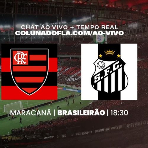 Jogo do Flamengo hoje - Flamengo x Santos