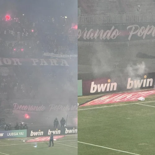Jogo do Flamengo x Independiente Medellín é paralisado; veja o motivo