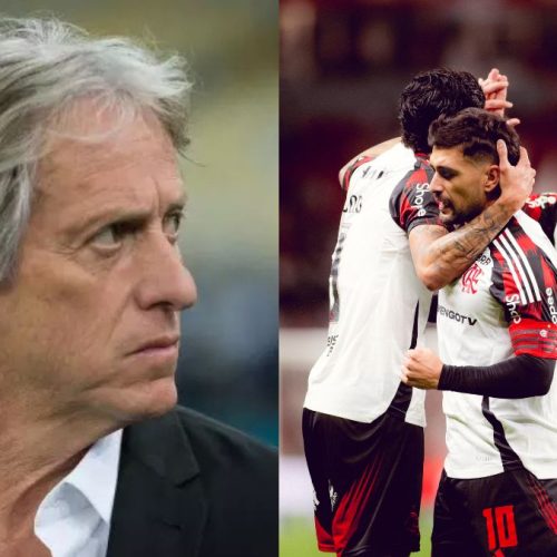 Jorge Jesus bate recorde com time de Cristiano Ronaldo e relembra título da Libertadores pelo Flamengo