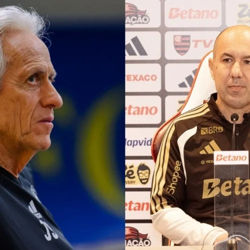 Jorge Jesus dá forte declaração sobre Leonardo Jardim no Flamengo: "Não tenho visto…"